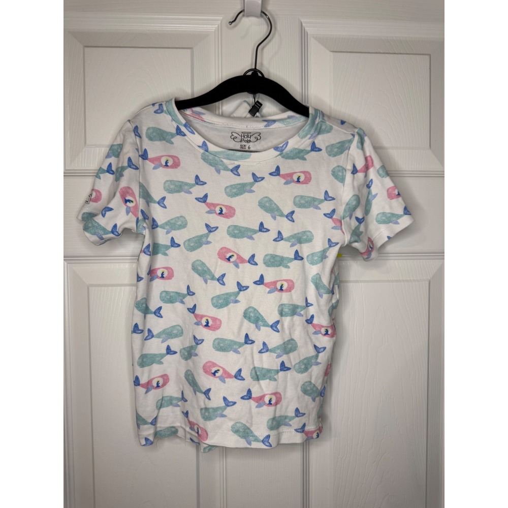 Holy Pals Jonah and the Whale Kids Pajama Set Size 6 PJ Set 100% Cotton